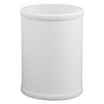 thumbnail image 1 of Fun Colors Round Wastebasket & Liner - White - 11" (2pc set), 1 of 2