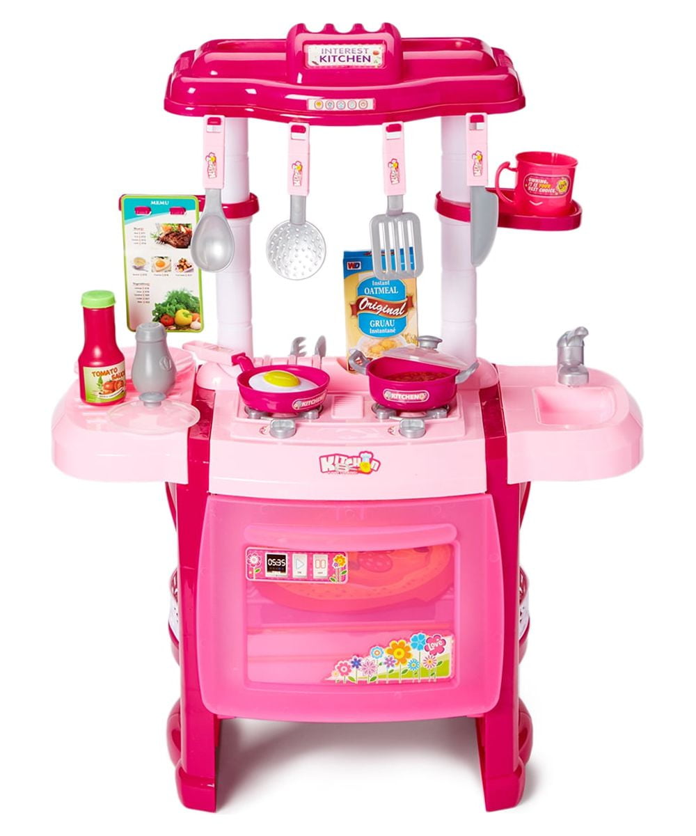 Fun Cooking Sound & LightUp Kitchen Play Set