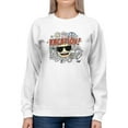 thumbnail image 1 of Fun Cool Summer Trendy Graphic Symbol Women's Sweatshirt, 1 of 4