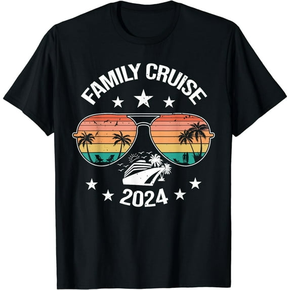 Fun Cruise Family Vacation Family Cruise 2024 Cruising Lover T-Shirt