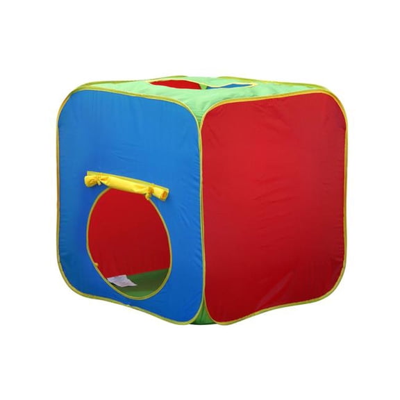 Fun Cube Play Tent - Multi-Color - 36 x 36 x 36 in. - Includes Carry Case - Durable Design