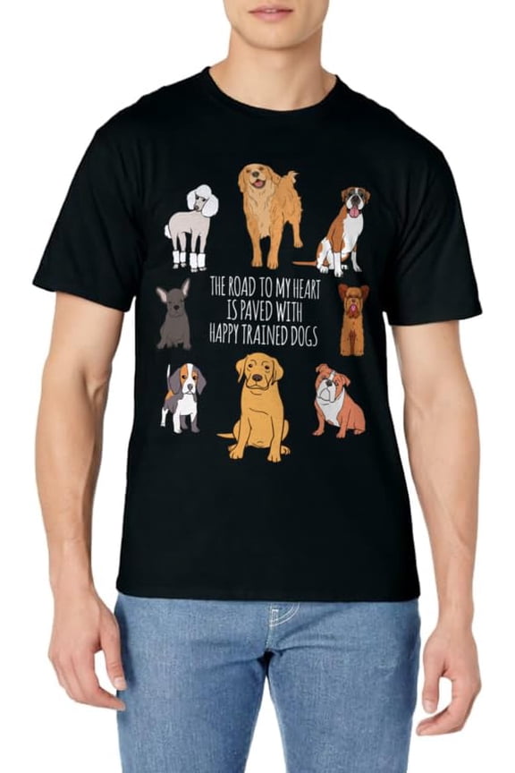 Fun Cute Dog Training Trainer Saying T-Shirt