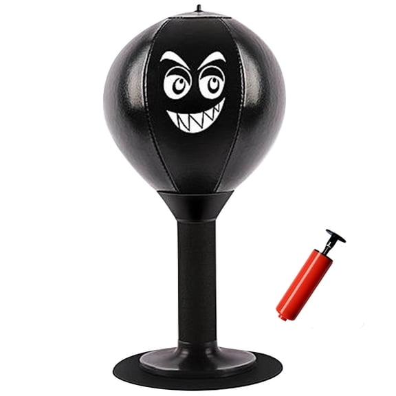 Fun Desktop Boxing Speed Bag - Abs Foam Stress Relief Boxing Ball, Boxing Relaxation Toy, Desktop Boxing Sandbag Decorative Item Suitable for Desks and Counters