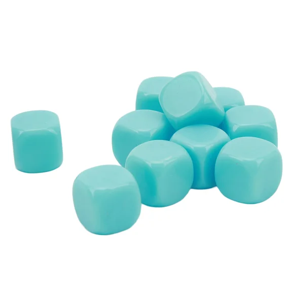 Fun Dice Rounded Edge Game Dice Plastic For Party