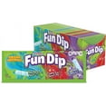 thumbnail image 1 of Fun Dip Grape, Apple, & Cherry Sour Candy Variety Pack,1.4oz. (Box of 24), 1 of 1