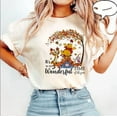 thumbnail image 1 of Fun Disney Autumn Winnie The Pooh T-Shirt Unisex, S-5XL, 1 of 4
