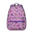 thumbnail image 1 of Fun Dog Graphic Backpack - Durable Travel & School Backpack, Cute Gift for Dog Owners, Spacious Main Compartment with Hidden Pockets for Security & Organization, 1 of 6