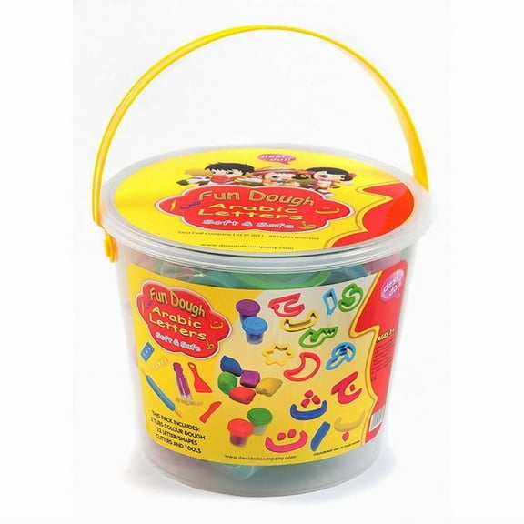 Fun Dough Arabic Letters