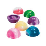 Fun Express 1.75" Marbleized Poppers, Vinyl Party Favors, 12 Pieces