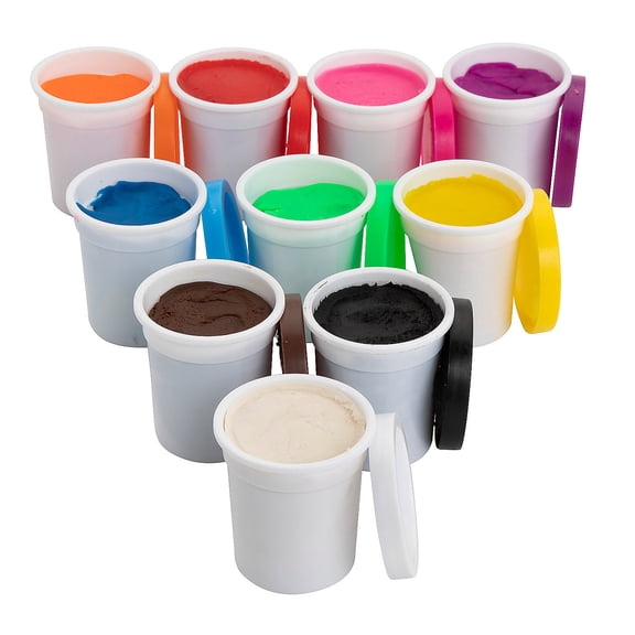 Fun Express 10-Color Dough Pack - 10 Pc.