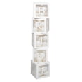 thumbnail image 1 of Fun Express 11 1/2" White Bride Cardstock Balloon Boxes with Balloons Kit – 77 Pieces, 1 of 1