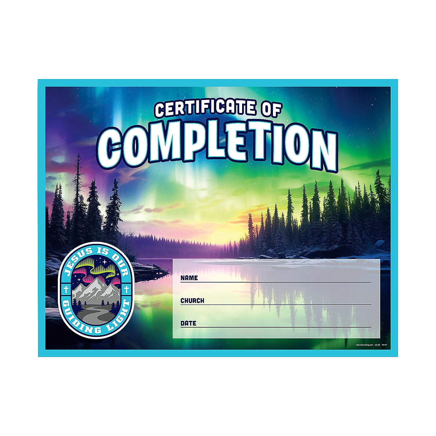 Fun Express 11" x 8 1/2" Great North VBS Certificates of Completion - 25 Pc.