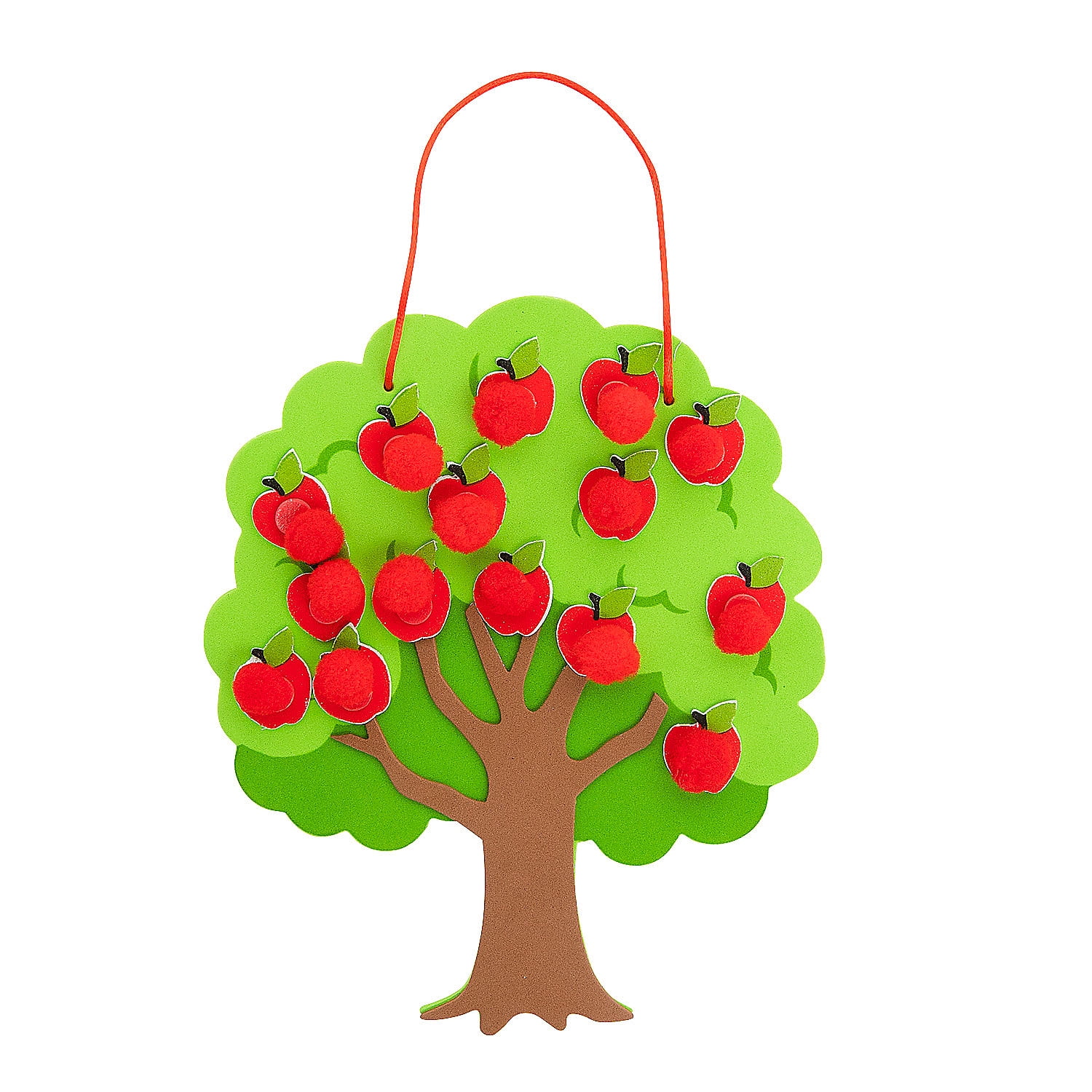 Fun Express 12 Pieces Apple Tree Sign Craft Kit - Walmart.com