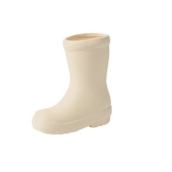 Fun Express 12 Pieces Do It Yourself Ceramic Boot Planter, Crafts for Kids and Fun Home Activities