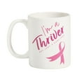 thumbnail image 1 of Fun Express 12 oz. Breast Cancer Thriver Ceramic Coffee Mug, 1 of 1