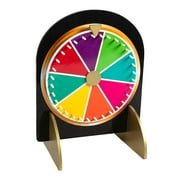 Fun Express 14 3/4" x 18 3/4" Fill-in-the-Blanks Carnival Laminated Wood Prize Wheel
