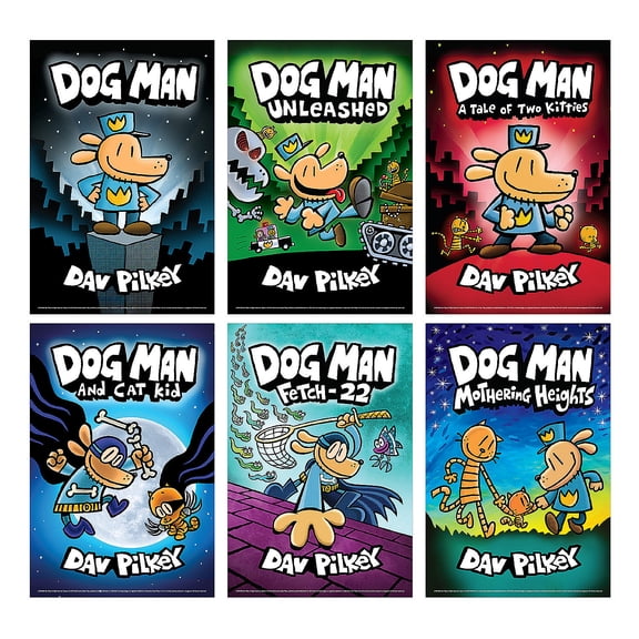 14" x 20 3/4" Dog ManTM Comic Book Cover Wall Posters - 6 Pc.