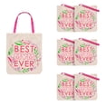 thumbnail image 1 of Fun Express 15" x 17" Large Mother’s Day Canvas Tote Bags - 6 Pc., 1 of 3
