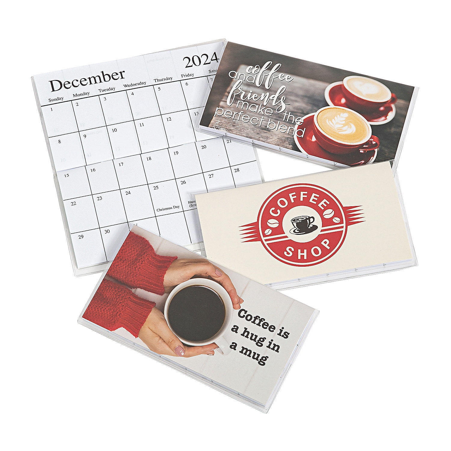 Fun Express 2024 2025 Coffee Pocket Calendars 12 Pc