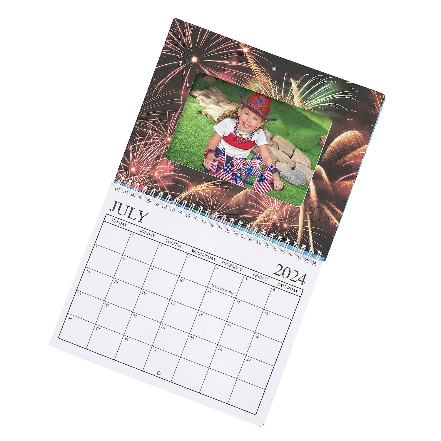 Fun Express 2025 Picture Frame Calendar