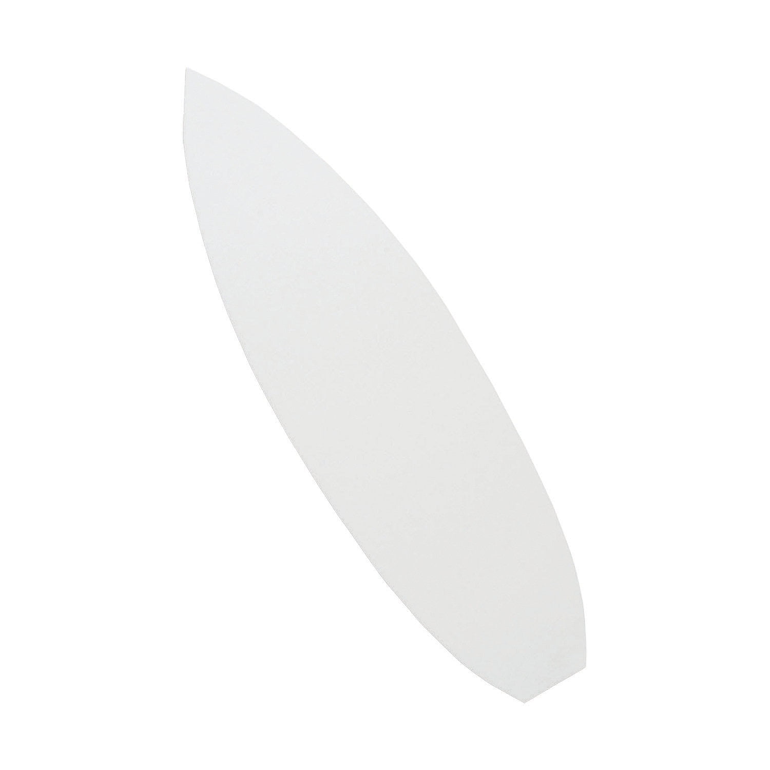 Fun Express 24 Pieces DIY Paper Surfboards, Over 2 feet Long, Surf and Beach Party Crafts for Kids, White
