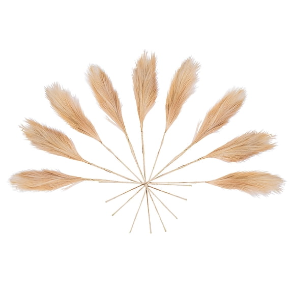 Fun Express 28" Bulk 24 Pieces Faux Polyester Pampas Grass Stalk Decorations