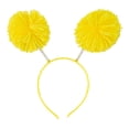 thumbnail image 1 of Fun Express 3 1/2" x 4 1/2" Yellow Team Spirit Pom-Pom Plastic Head Boppers - 6 Pieces, 1 of 1