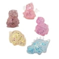 thumbnail image 1 of Fun Express 3" Mini Glitter Blue & Pink Dinosaur Squeeze Ball Toys - 12 Pieces, 1 of 1