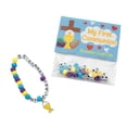 thumbnail image 1 of Fun Express 4 1/2" Religious First Communion Beaded Bracelet Craft Kit - Makes 12, 1 of 1