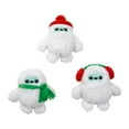 thumbnail image 1 of Fun Express 4 1/4" Christmas-Themed Stuffed Chubby White Yetis - 12 Pieces, 1 of 1