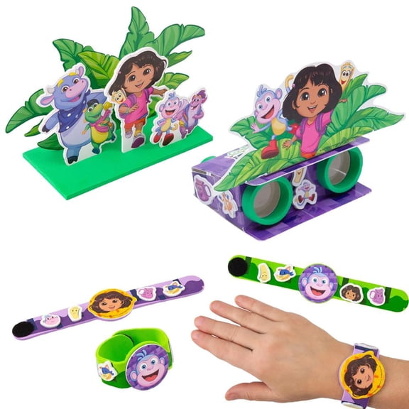 Fun Express 4" 9" Dora the Explorer Craft Kit Assortment Makes 36