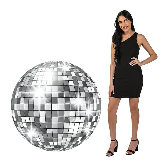 Fun Express 44" x 44" Giant Disco Ball Cardboard Cutout Stand-Up