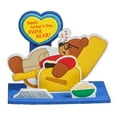 thumbnail image 1 of Fun Express 5 3/4" x 5" Happy Father’s Day Recliner Bear Craft Kits - Makes 12, 1 of 1