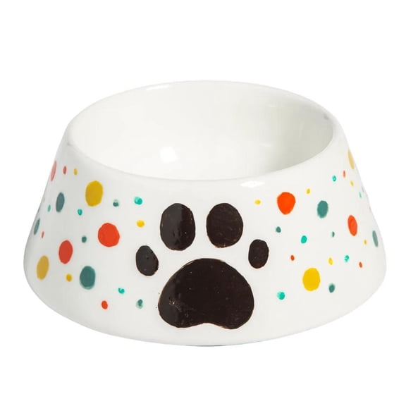 Fun Express 6" x 2 1/2" DIY Craft & Create Pet Bowl Painting Craft Kit - Makes 1