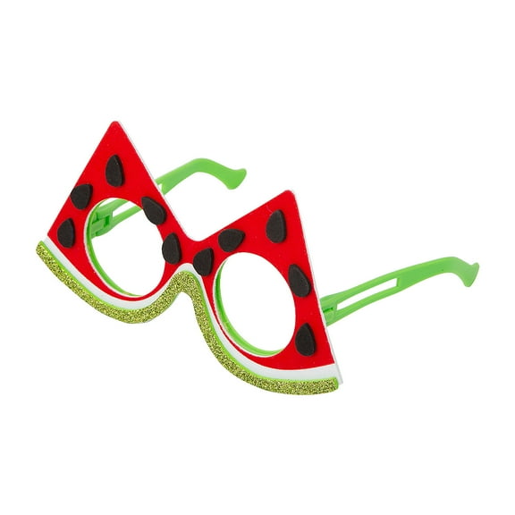 Fun Express 6" x 3 1/4" Kids Watermelon Glasses Foam Craft Kit - Makes 12