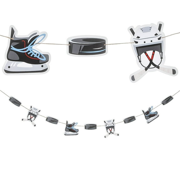 Fun Express 7 1/4" Hockey Garland