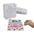 thumbnail image 1 of Fun Express 7 1/4" x 9" Color Your Own Medium Religious Mother’s Day Paper Gift Bag - 12 Pc., 1 of 1