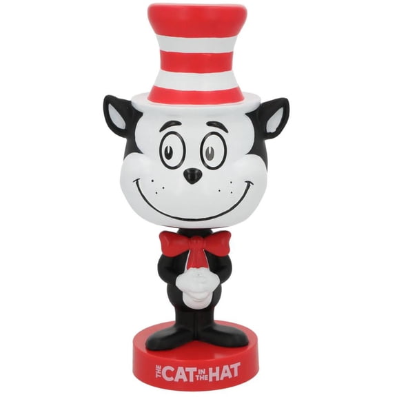 Fun Express 7" Dr. Seuss The Cat in the Hat Plastic Bobble Head Cat