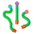 thumbnail image 1 of Fun Express 8 1/2" Plant Multicolor Plastic Expanding Tube Toys – 12 Pc., 1 of 1