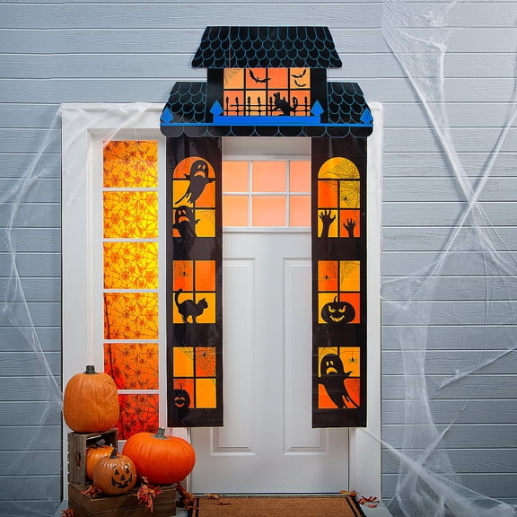 Fun Express 85" Value Halloween Arch Cardboard Stand-Up