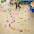 thumbnail image 1 of Fun Express 90s Theme Sensory Pathway Floor Clings - 66 Pc, 1 of 2