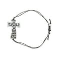 thumbnail image 1 of Fun Express - Adjustable Word Cross Bracelets - Jewelry - Bracelets - Novelty Bracelets - 12 Pieces, 1 of 1