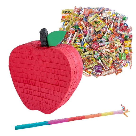 Fun Express Apple Piata Kit  208 Pieces