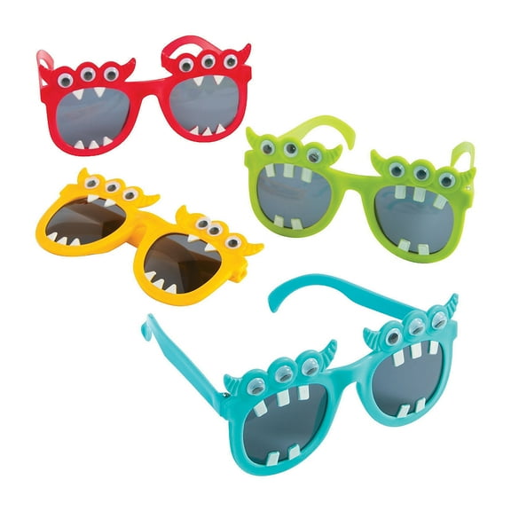 Monster Sunglasses - Party Favors - 12 Pieces