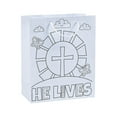 thumbnail image 1 of Fun Express - Cyo He Lives Paper Gift Bags for Easter - Craft Kits - CYO - Paper - Bags - Easter - 12 Pieces, 1 of 2