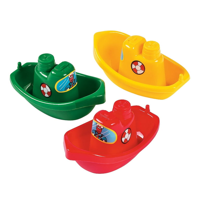 12 PC Toy Boats