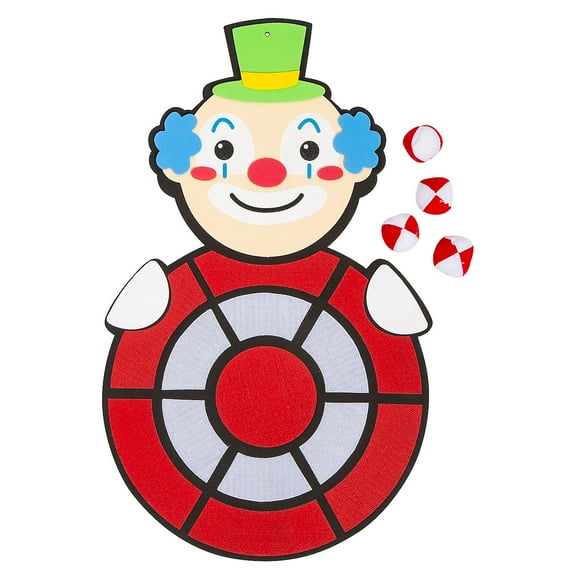Carnival Dartboard Game - Party Favors - 5 Pieces