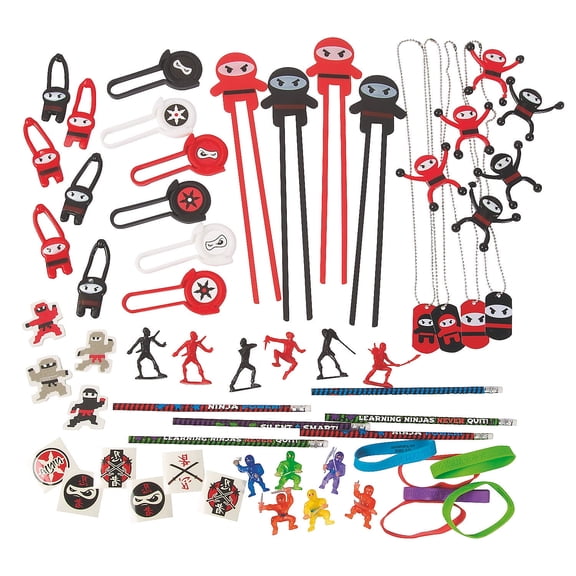 Fun Express Assorted Colors Party Favors, 50 Count