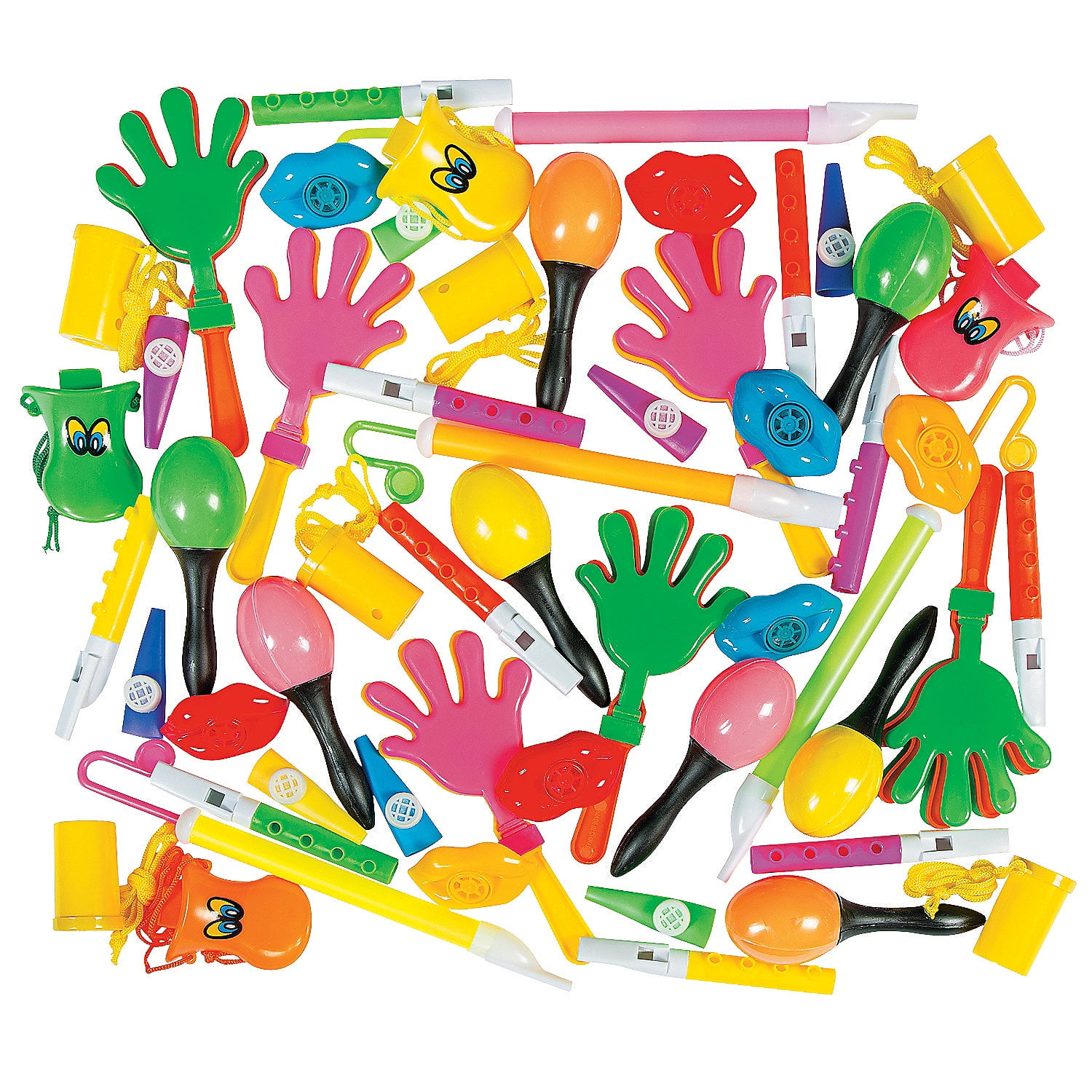 Fun Express Assorted Colors Party Favors, 50 Count