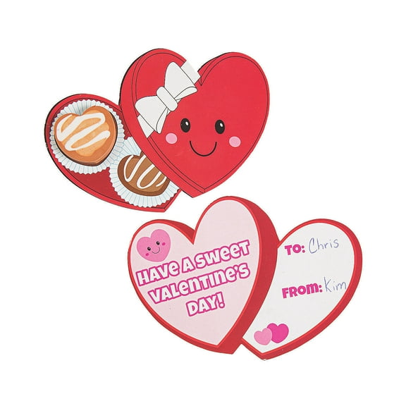 VALENTINE SWEET TREAT SCENTED ERASERS - Stationery - 24 Pieces